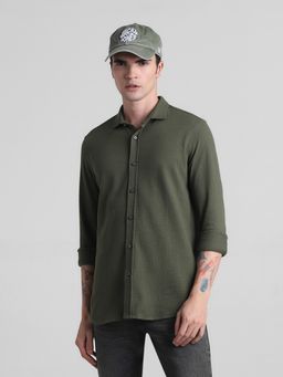 Jack & Jones - Green Slim Shirt