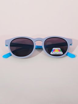 DukieKooky - Kids Polarized and UV Protected Round Sunglasses for Boys & Girls - Ash Gray