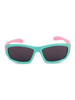 DukieKooky - Kids Polarized and UV Protected Sports Sunglasses for Boys & Girls - Aqua-Pink