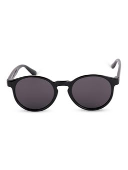 DukieKooky - Kids Polarized and UV Protected Round Sunglasses for Boys & Girls - Black
