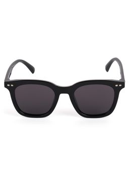 DukieKooky - Kids Polarized and UV Protected Square Sunglasses for Boys & Girls - Black