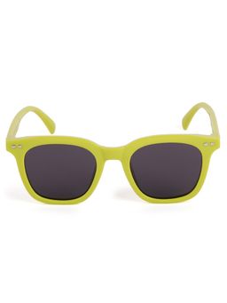 DukieKooky - Kids Polarized and UV Protected Square Sunglasses for Boys & Girls - Green