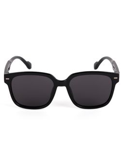 DukieKooky - Kids Polarized and UV Protected Square Sunglasses for Boys & Girls - Black