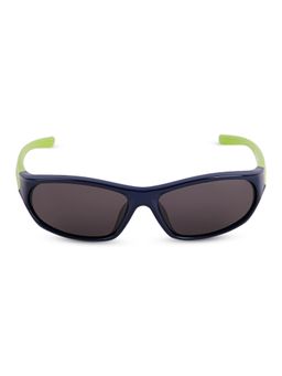 DukieKooky - Kids Polarized and UV Protected Sports Sunglasses for Boys & Girls - Navy-Green