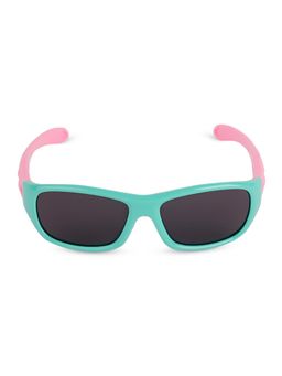 DukieKooky - Kids Polarized and UV Protected Sports Sunglasses for Boys & Girls - Aqua