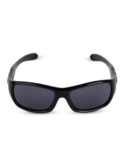 DukieKooky - Kids Polarized and UV Protected Sports Sunglasses for Boys & Girls - Black