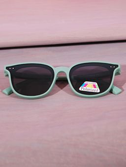 DukieKooky - Kids Polarized and UV Protected Wayfarer Sunglasses for Boys & Girls - Green