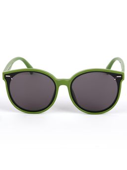 DukieKooky - Kids Polarized and UV Protected Oversized Sunglasses for Boys & Girls - Light green