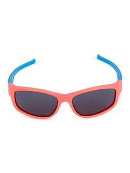 DukieKooky - Kids Polarized and UV Protected Sports Sunglasses - Blue with Orange