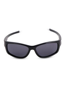 DukieKooky - Kids Polarized and UV Protected Sports Sunglasses for Boys & Girls - Black