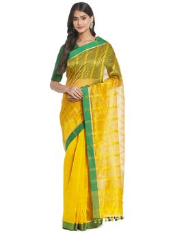 Fabindia - Cotton Silk Jamdani Sari without Blouse