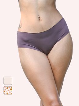 TFW - Women Multi-Color Seamless Hipster (Pack of 3)