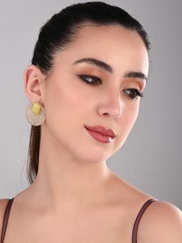 REENISAA - Olive Mist Stud Earring