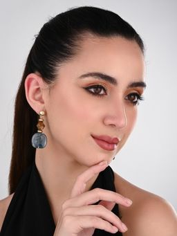 REENISAA - Azure Wave Drop Multicolor Earring