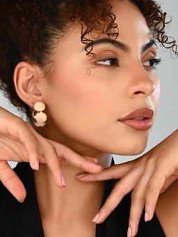 REENISAA - Peach Glow Earrings