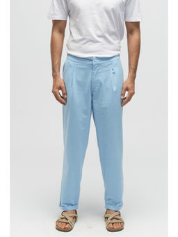 TERRA LUNA - Larvotto Dusty Blue Pant