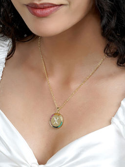 Joker and Witch - Joker & Witch Starlet Alphabet X Necklace