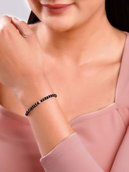 GIVA - 925 Silver Midnight Gleam Bracelet