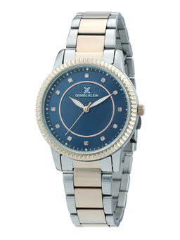 Daniel Klein - Blue Premium Round Dial Analog Watch For Women - DK.1.12262 - 7