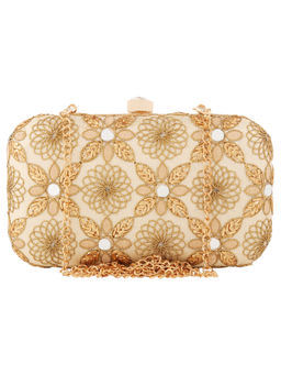 Anekaant - Ethnique Gold Evening Clutch Bag