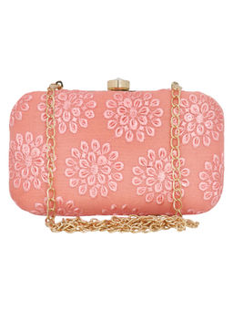 Anekaant - Minaudiere Peach Evening Clutch Bag