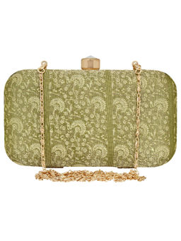 Anekaant - Minaudiere Sea Green Evening Clutch Bag