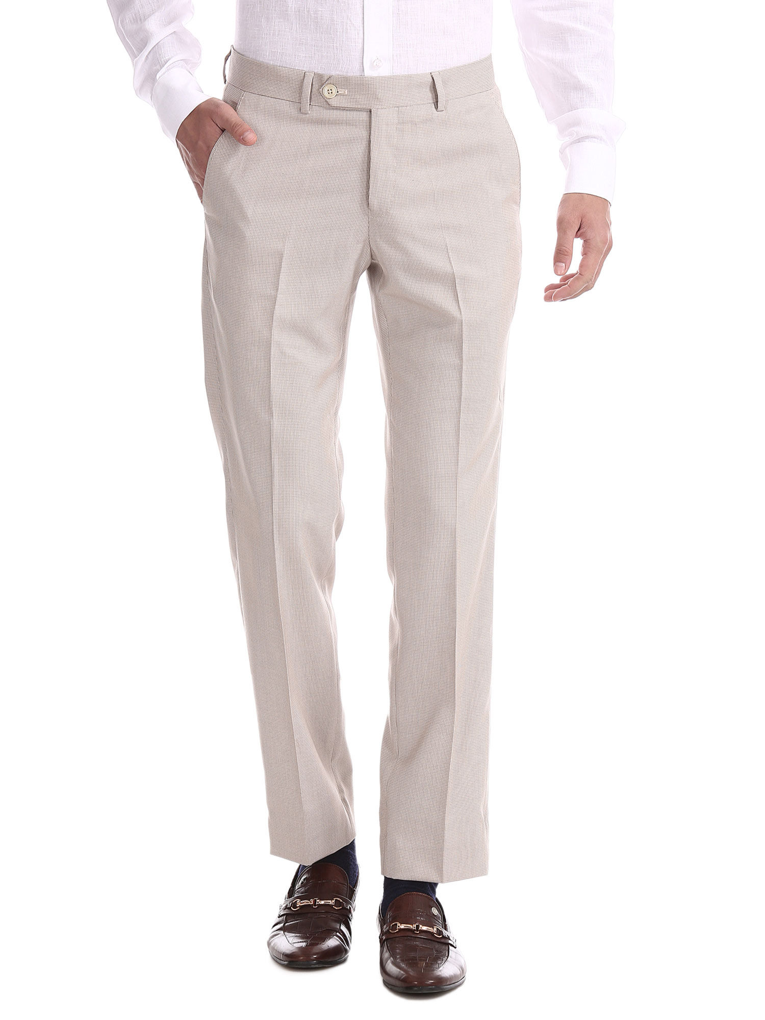 AD By Arvind Formal Trousers : Buy AD 