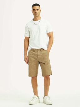 Levi's - Men Beige Tapered Shorts
