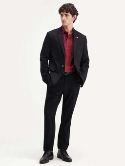 Rare Rabbit - Black 8-Way Stretch Trousers