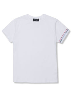 Dsquared2 - Unisex White Solid T-Shirts