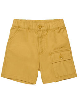 Marni - Yellow Logo-Solid Shorts