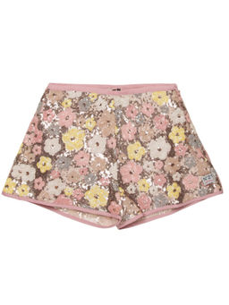 N21 - Pink Floral Sequin Shorts