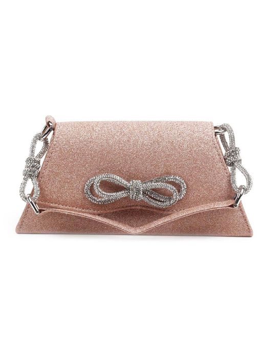 Tote Rose Gold Glitter Wristlet Buy Odette Statement Rose Gold