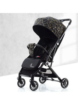 R for Rabbit - Black Pocket Air Stroller