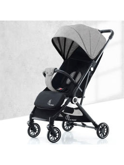 R for Rabbit - Grey Pocket Air Stroller