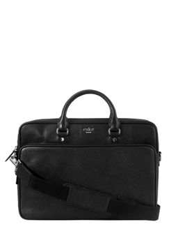 Eske - Black Smith Genuine Leather 16 Inch Laptop Bag