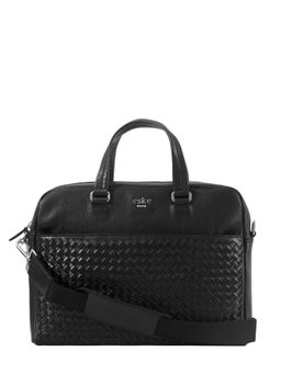 Eske - Black Brooks Genuine Leather 14 Inch Laptop Bag