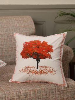 Crown of Poppies - Tropical Grove Cushion Cover Multi-Color (16x16 Inches)
