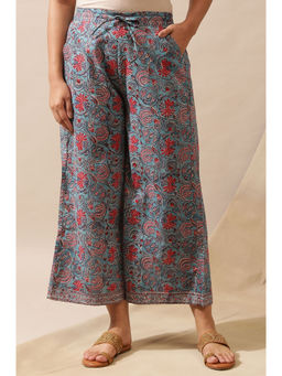 Folksong - Blue Floral Pant