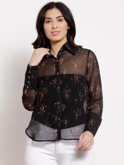 Ayrolane - Black Printed Shirt