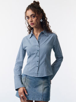 The Souled Store - Blue Official Minions: Bunny Women Fitted Shirt