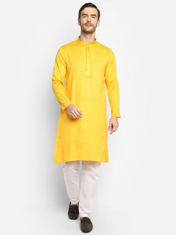 Devoiler - Regular Fit Long Kurta For Men