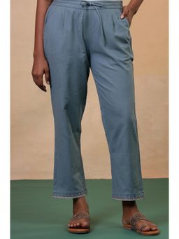 Folksong - Blue Solid Pant