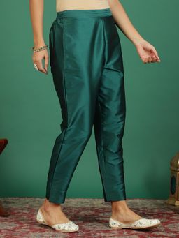 Rama's - Green Solid Pant