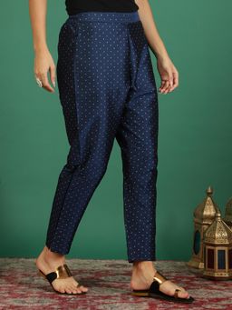 Rama's - Navy Blue Woven Pant