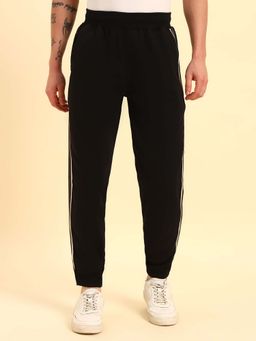 Cantabil - Men Black Stripes Joggers