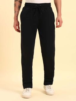 Cantabil - Men Black Solid Track Pant