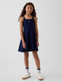 GAP - Girls Navy Blue Cotton Dress