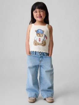 GAP - Girls White Cotton Top