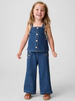 GAP - Girls Blue Cotton Trouser